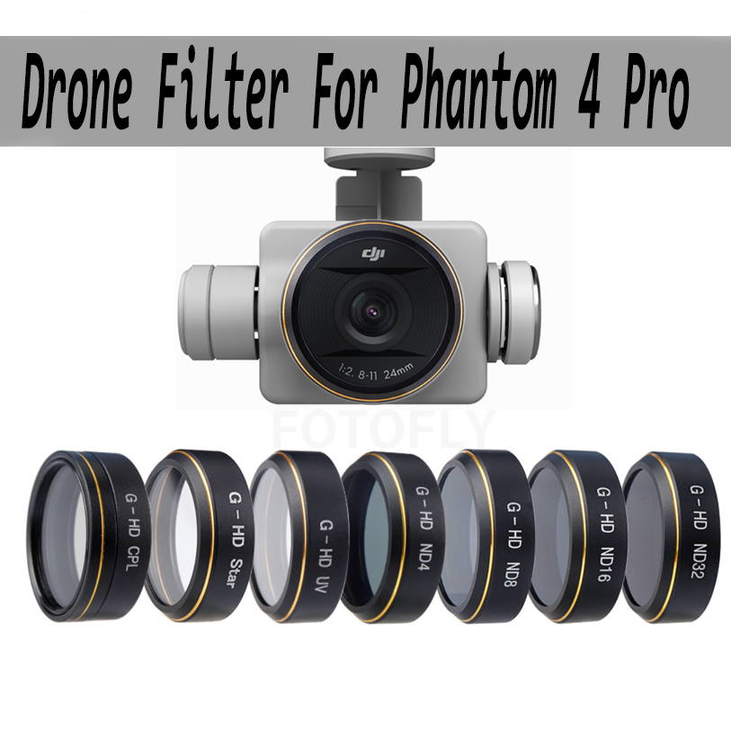 Drone Camera Filter - ドローンフィルターファントム 4 プロ V2.0 ND 4