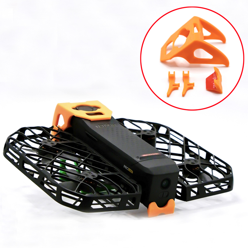 Drone Camera Case - 1 セットホバー X1 プロ/プロマックスアクションカメラレンズジンバル保護カバー衝突防止保護フレームキット RC ドローンモデル