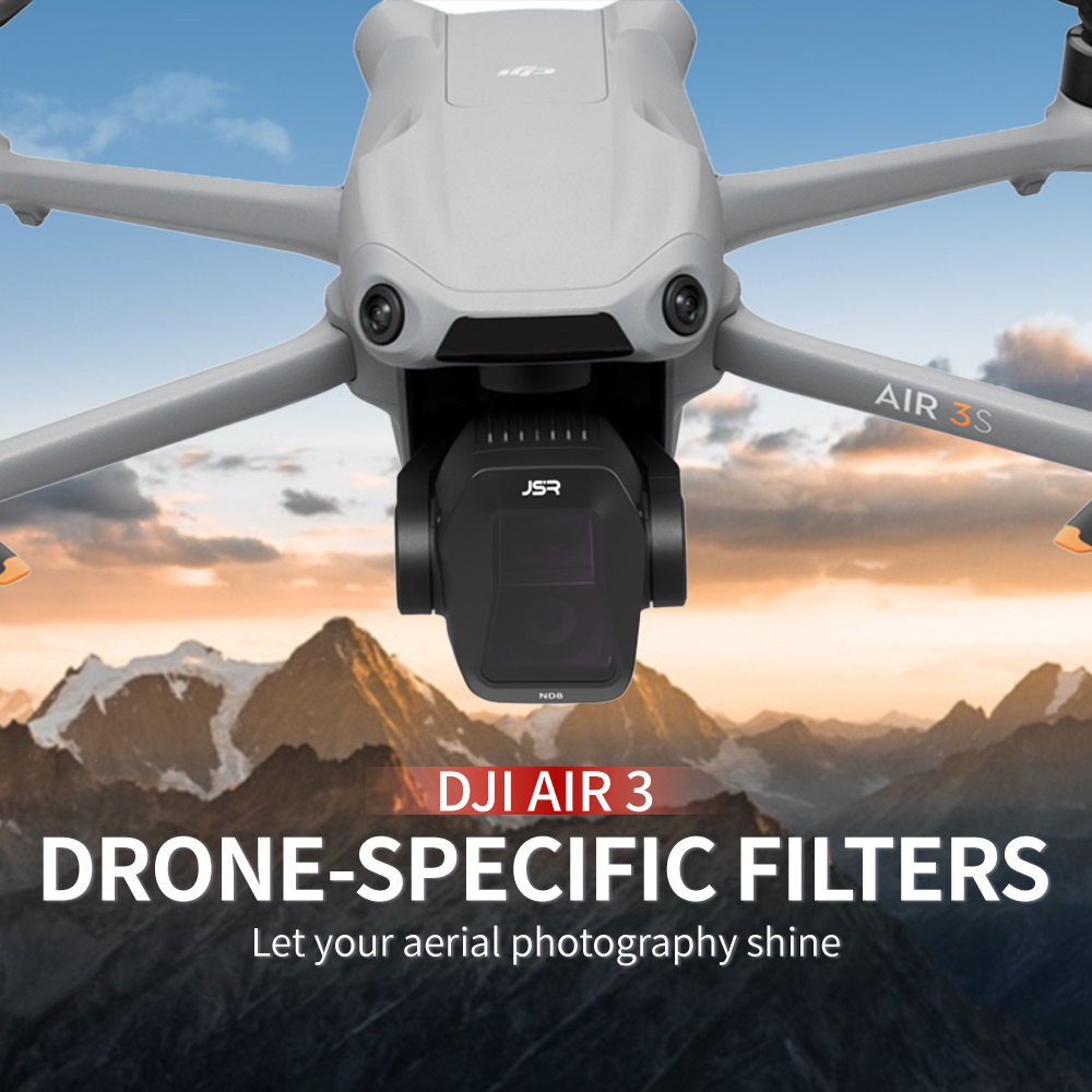 Drone Camera Filter - UV cnd plスターナイトndpl偏光カメラレンズ、dji air 3s用フィルター、ドローンアクセサリー