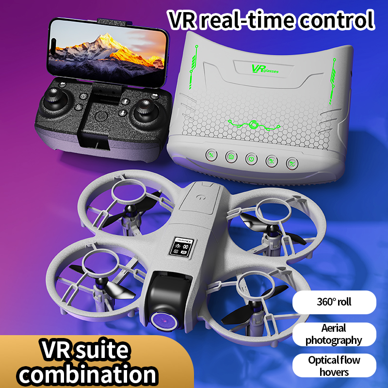 Drone Camera With Gimbal - X228 VR FPVドローン HDデュアルカメラ搭載 ブラシレスモーター WIFI