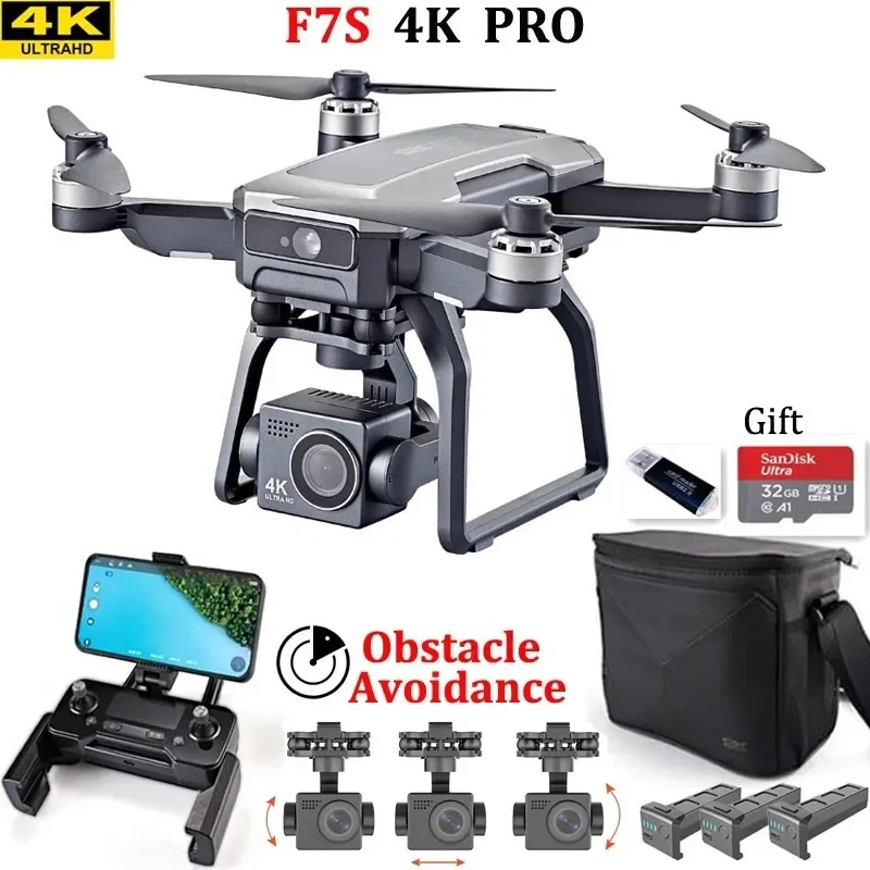 Drone Camera Professional - SJRC F7s 4K PRO ドローン 4K