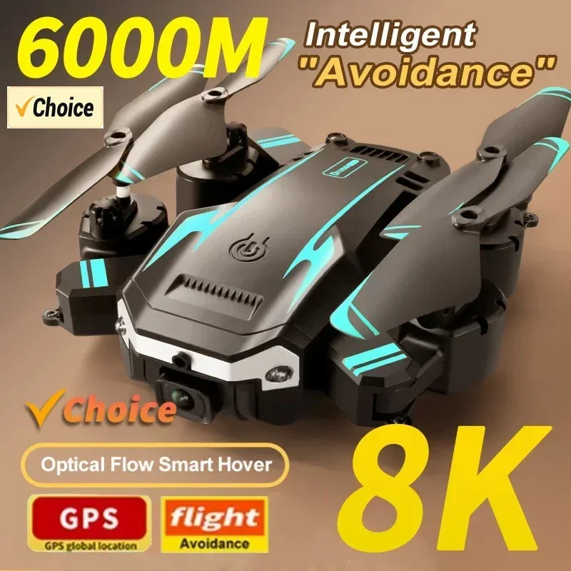 Drone Camera Professional - G6 Pro 8Kデュアルカメラドローン、5G GPS 5KM FPV（360度）