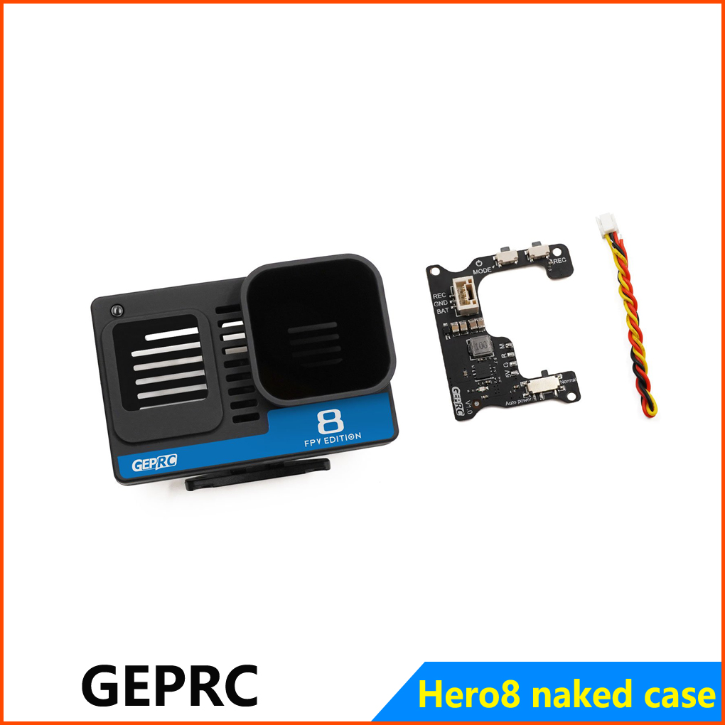 Drone Camera Case - GEPRC ネイキッドケース BEC ボード付き GoPro Hero