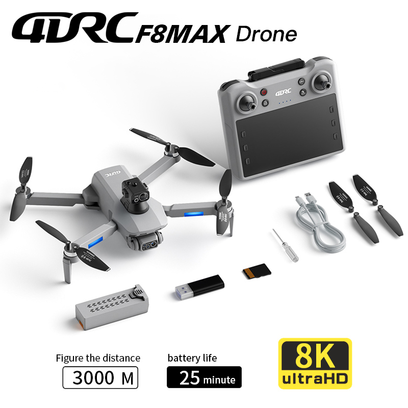 Drone Camera Professional - F8 MAX GPSドローン プロフェッショナル 8Kカメラ 5G