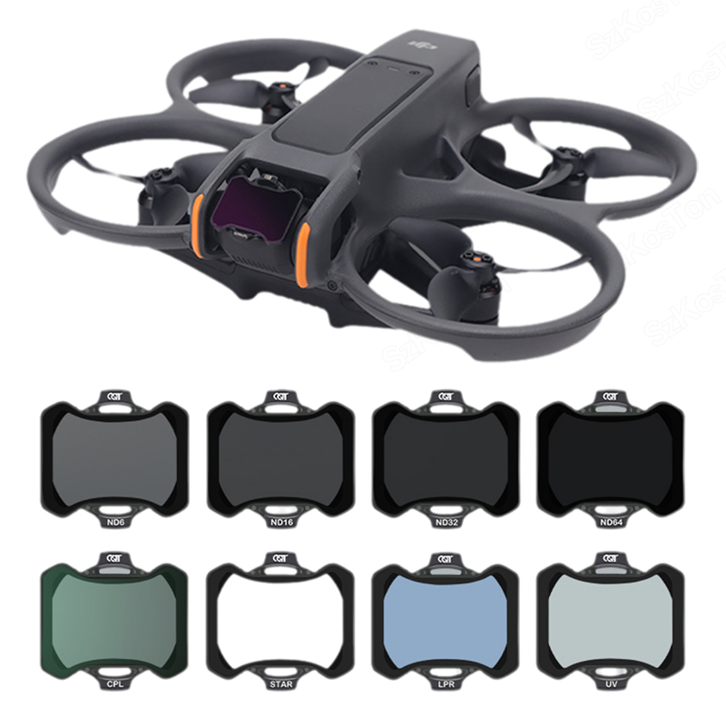 Drone Camera Filter - DJI アバタ 2 ND NDPL フィルターセット
