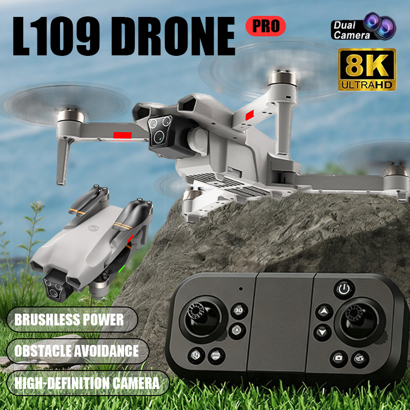 Drone Camera Professional - 新型ホットL017プロドローン ブラシレス 3Dロール 360 ° 折りたたみ式クアッドコプター