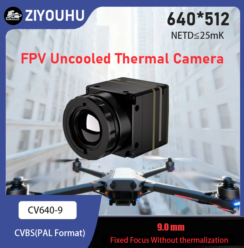 Drone Camera Thermal - ZIYOUHU 新着 640x512 FPV ドローンサーマルカメラモジュール USB