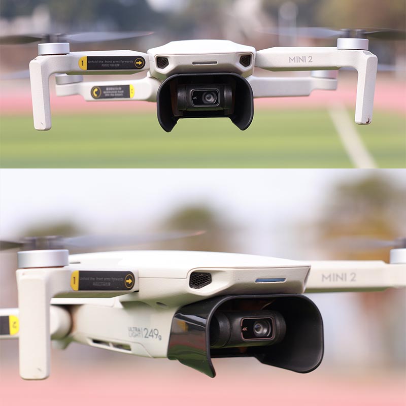 ジンバルアンチグレアカメラガード,レンズフード,サンシェード - Drone Camera Filter のレビューと価格
