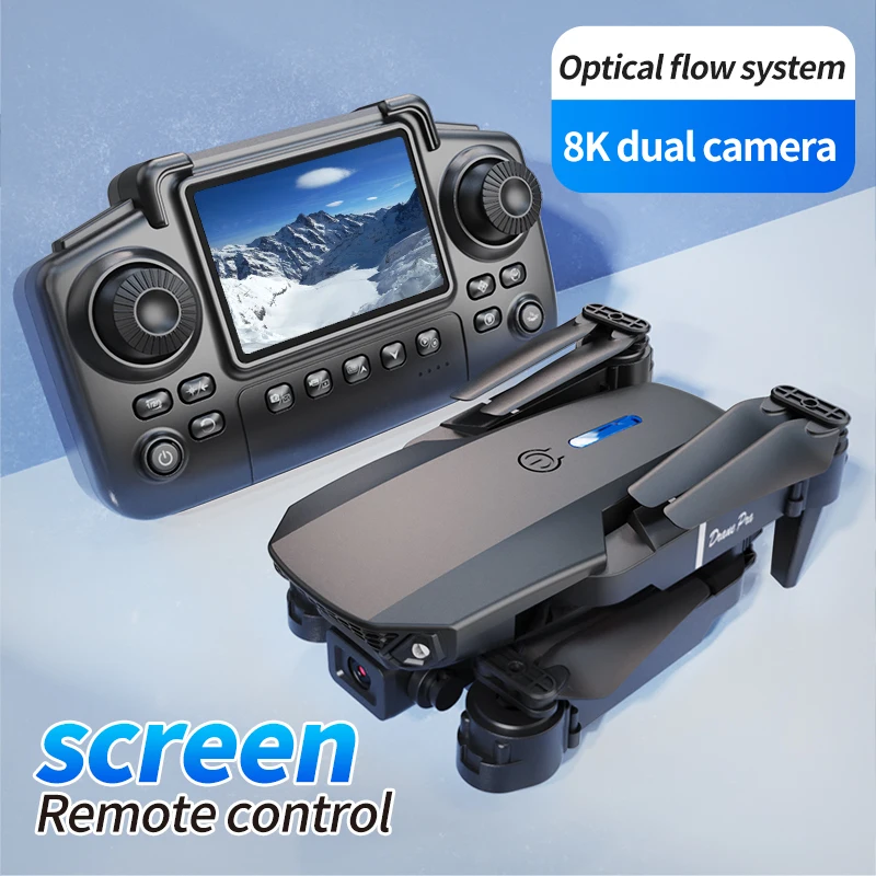 プロフェッショナル E88 プロドローン スクリーン付き 8 - Drone Camera Professional のレビューと価格
