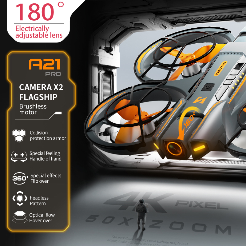 新型A21ドローン 8KプロフェッショナルHDデュアルカメラ - Drone Camera Professional のレビューと価格