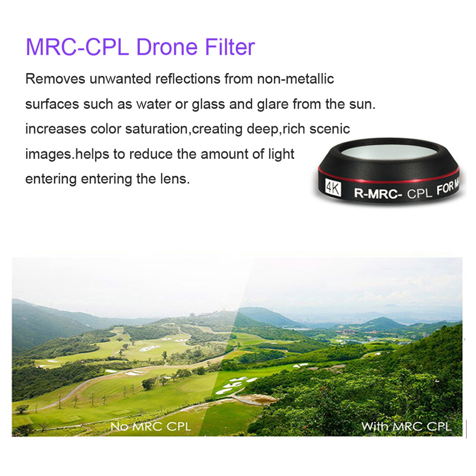 ドローン用フィルターセット,dji用mavic pro cp - Drone Camera Filter のレビューと価格