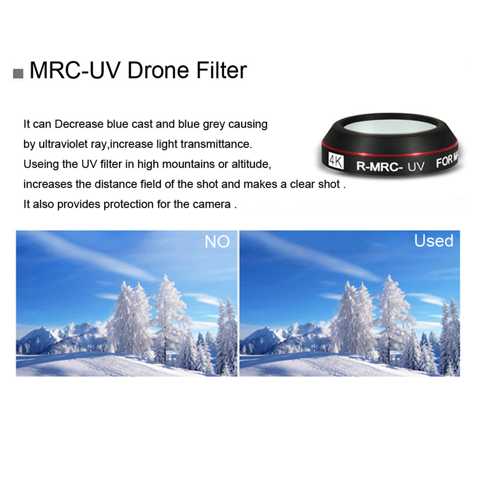 ドローン用フィルターセット,dji用mavic pro cp - Drone Camera Filter のレビューと価格