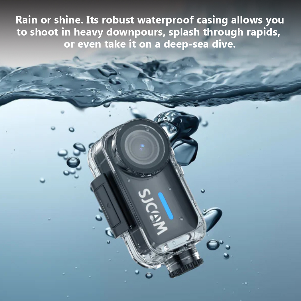 SJCAM C110+ アクションカメラ 6軸ジャイロスコー - Drone Camera Action のレビューと価格