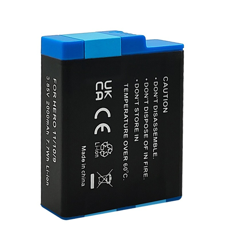 3.85V 2000mAh バッテリー GoPro Hero - Drone Camera Action のレビューと価格
