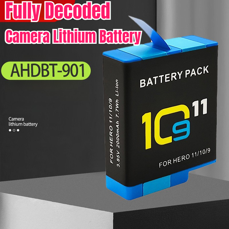 3.85V 2000mAh バッテリー GoPro Hero - Drone Camera Action のレビューと価格