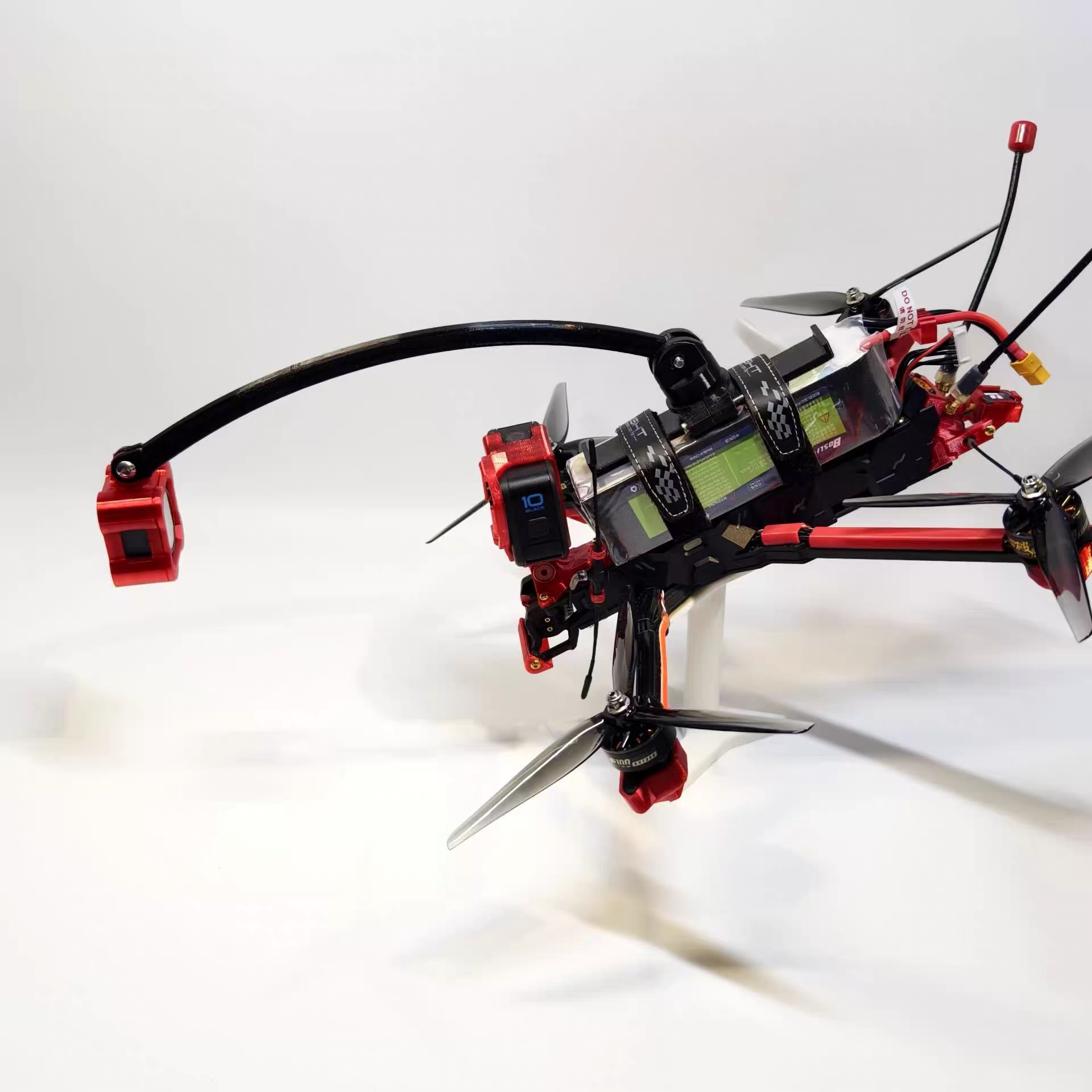 FPV カメラ 360 度回転自撮り棒 3D TPU プリン - Drone Camera Case のレビューと価格
