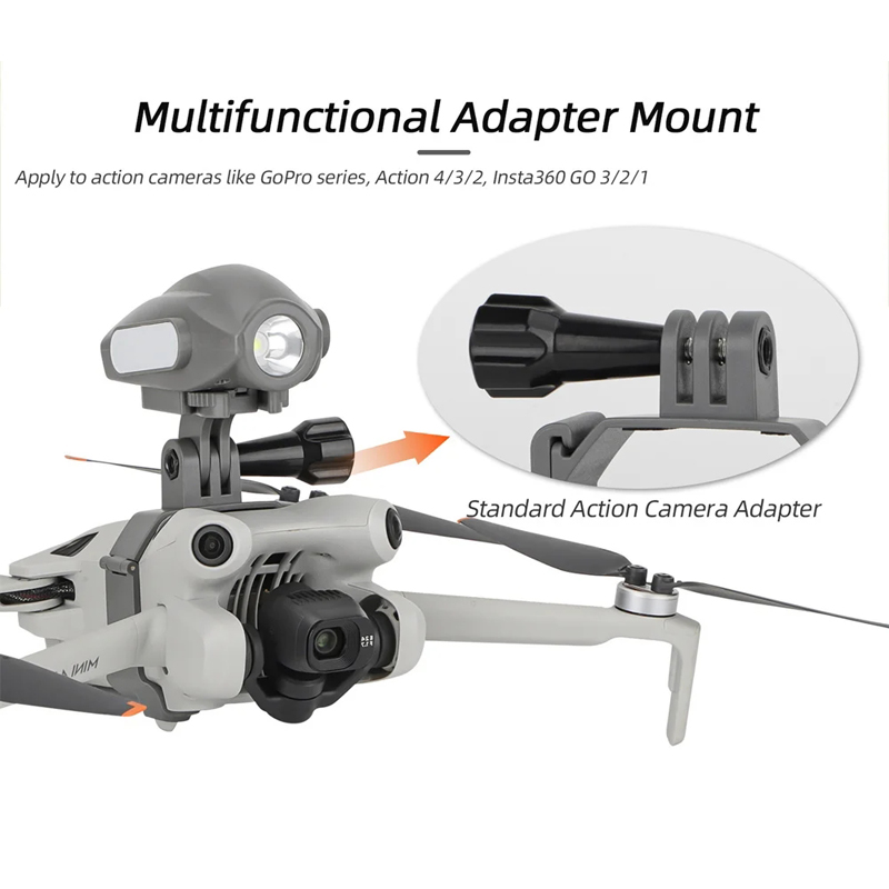 スポーツカメラブラケット GoPro/insta360 GO - Drone Camera Action のレビューと価格