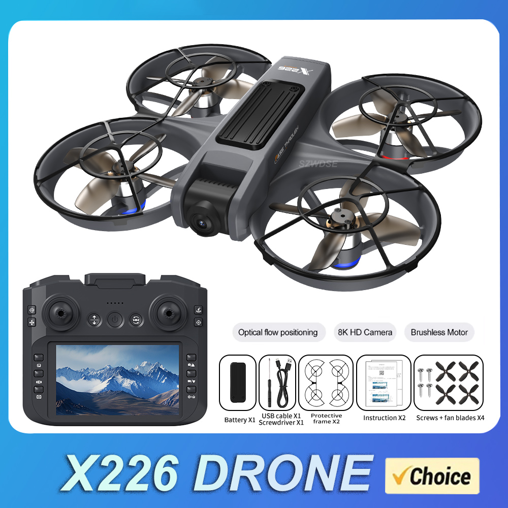 新しい X226 RC ドローン 2.4 グラム 5 グラム - Drone Camera Professional のレビューと価格