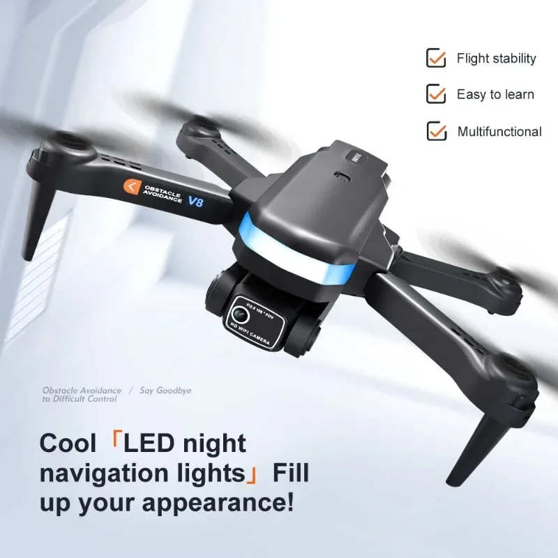 V8 プロフェッショナルドローンミニ 8K HD カメラ三面 - Drone Camera Professional のレビューと価格