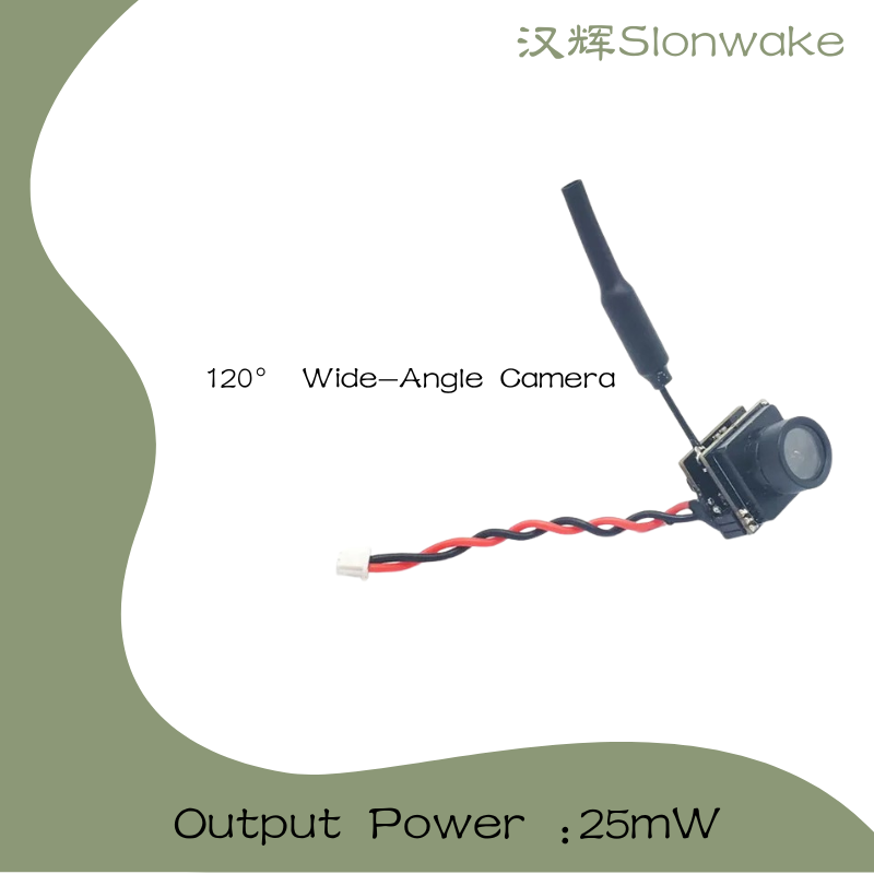 Slonwake 5.8G 48CH 25mW FPV VT - Drone Camera Wide Angle のレビューと価格
