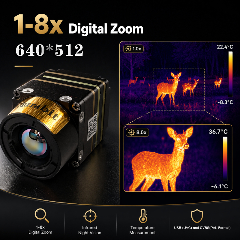 高解像度サーマルカメラ 8倍ズームドローンカメラ 640*5 - Drone Camera Thermal のレビューと価格