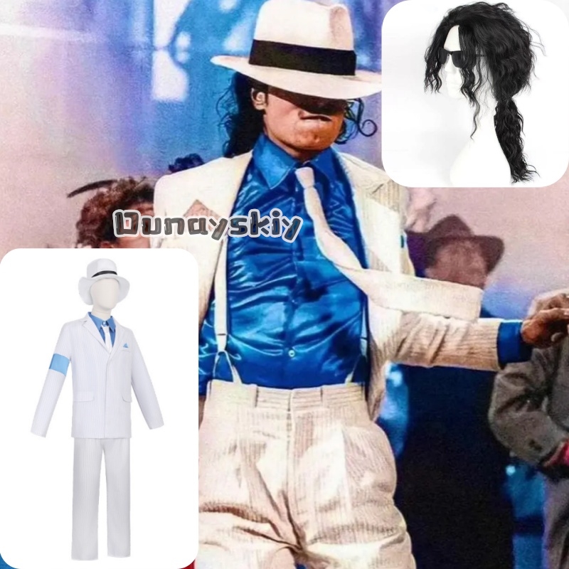 メイドマイケルコスプレジャクソンスムースクリミナルスーツコス - Drone Camera Stabilized のレビューと価格