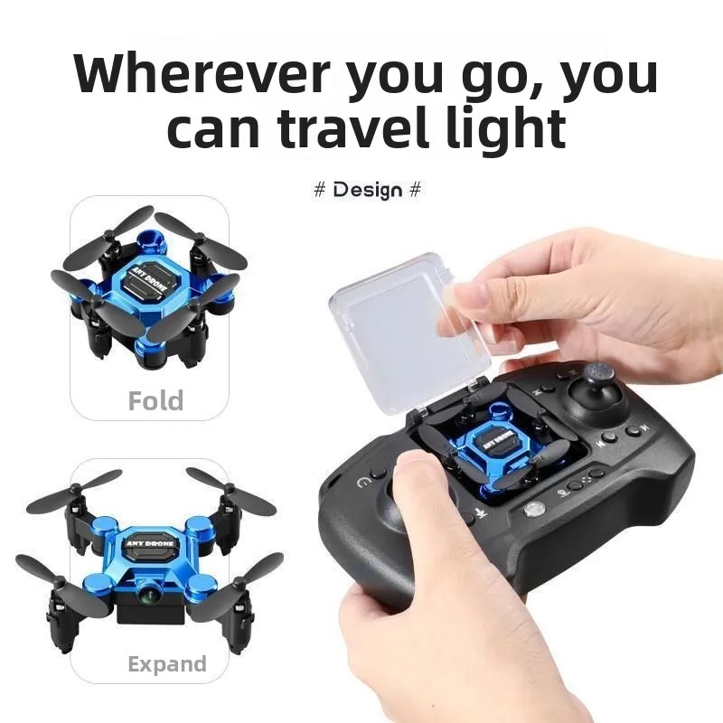 ミニ折りたたみ式蚊取りドローン、空中カメラ付き、学生・子供向 - Drone Camera Mount のレビューと価格