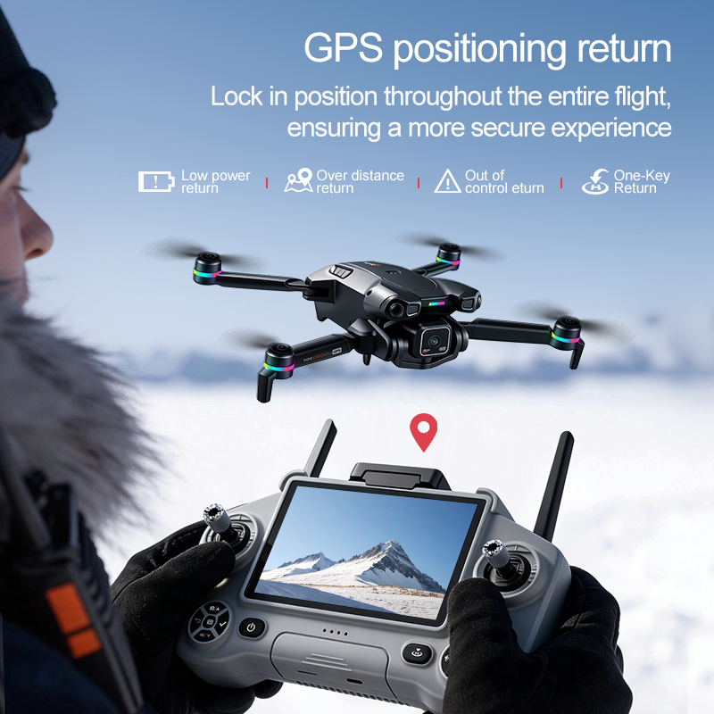 新型K900 MAX GPSドローン、4Kプロフェッショナル - Drone Camera Night Vision のレビューと価格
