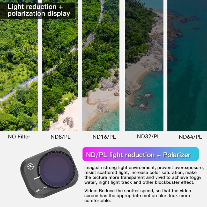 RCSTQ DJI Mini 3 Pro用フィルター ドロー - Drone Camera Filter のレビューと価格