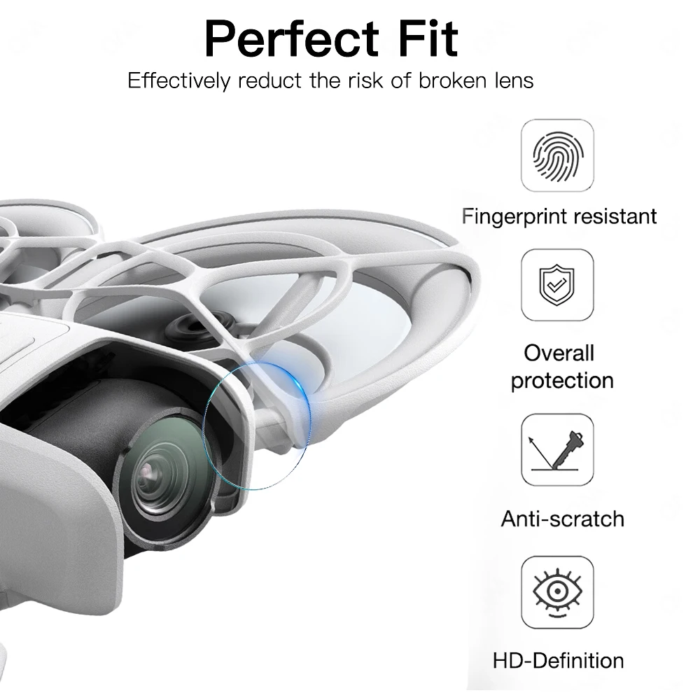10/1 個 DJI Neo ドローンジンバル用クリアレンズ - Drone Camera Filter のレビューと価格
