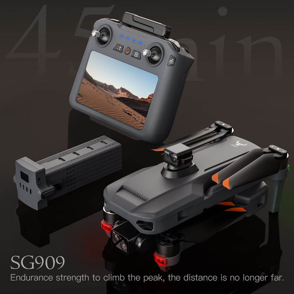 Teeggi SG909 MAX GPS ドローン 4K カ - Drone Camera With Gimbal のレビューと価格