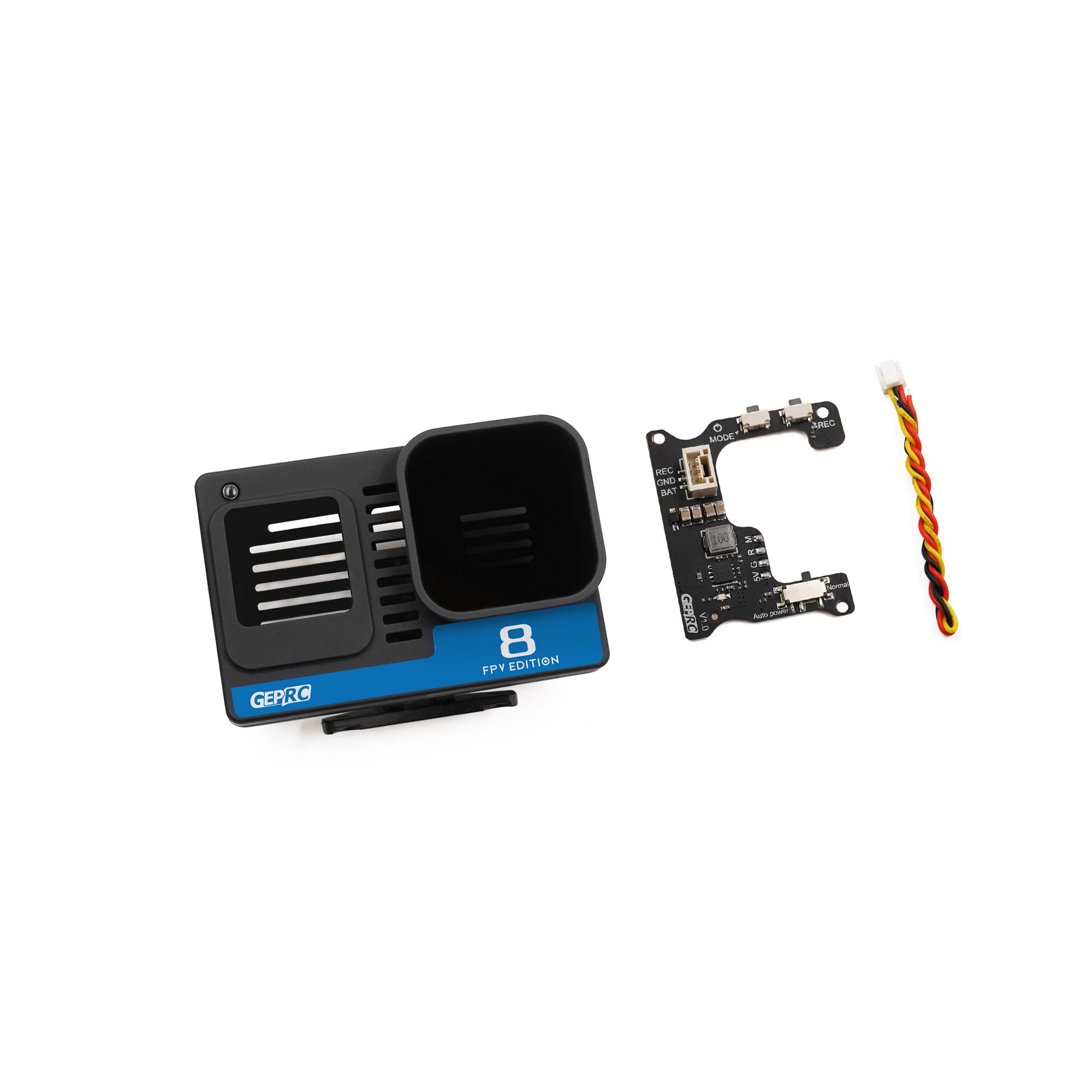 Geprc裸ケースbecボードと移動プロヒーロー8フルカメラ - Drone Camera Hd のレビューと価格