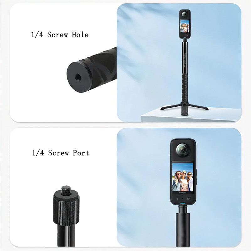 Insta360 x4 x3 x2用の見えない自撮り棒、弾丸 - Drone Camera Action のレビューと価格