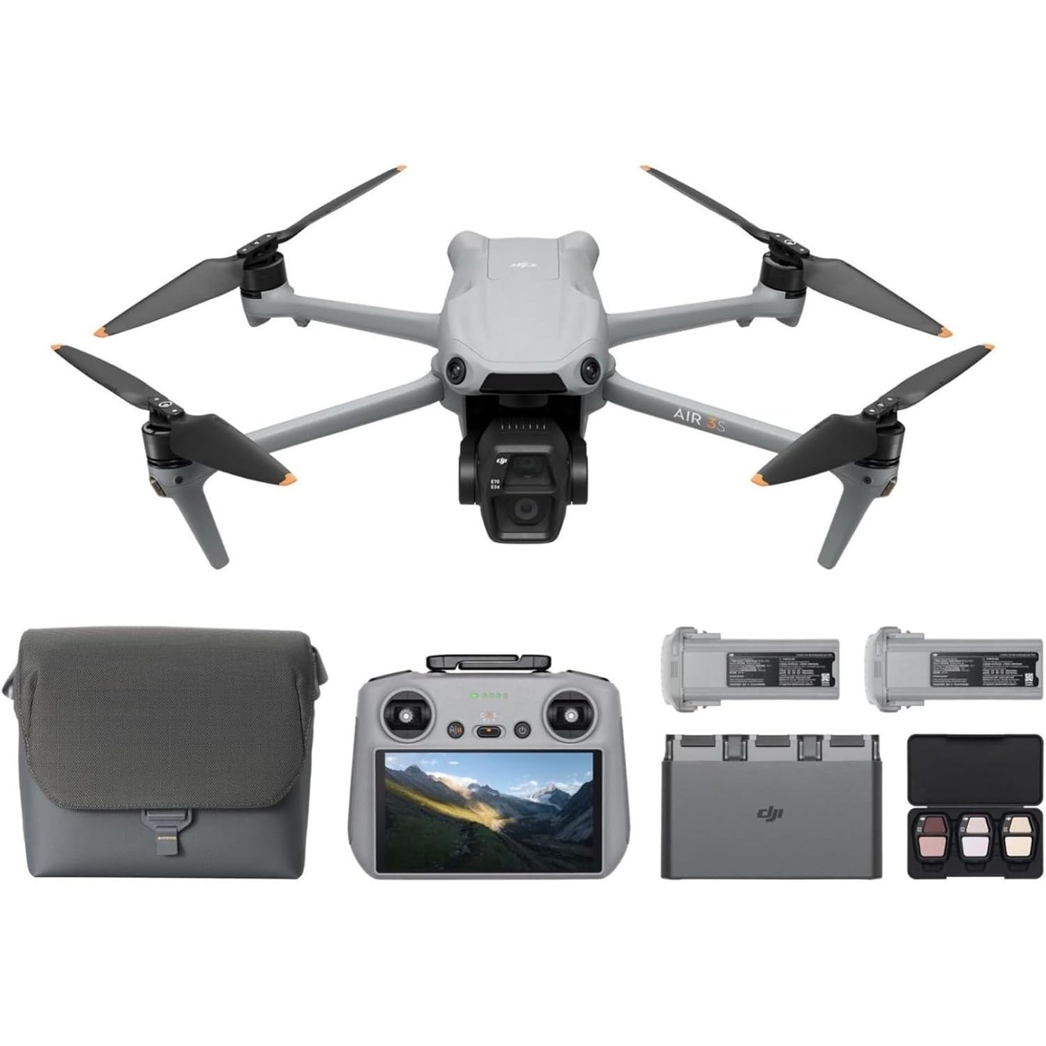 DJI Air 3S Fly Moreコンボ（RC 2スクリ - Drone Camera Wide Angle のレビューと価格