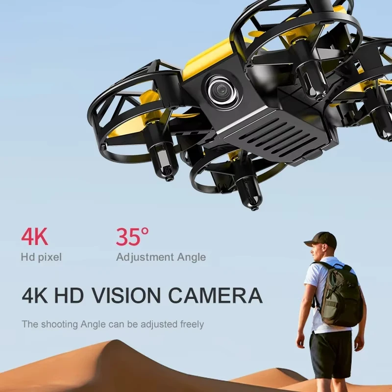 D12ミニドローン 4KプロフェッショナルHD広角カメラ 1 - Drone Camera Mount のレビューと価格