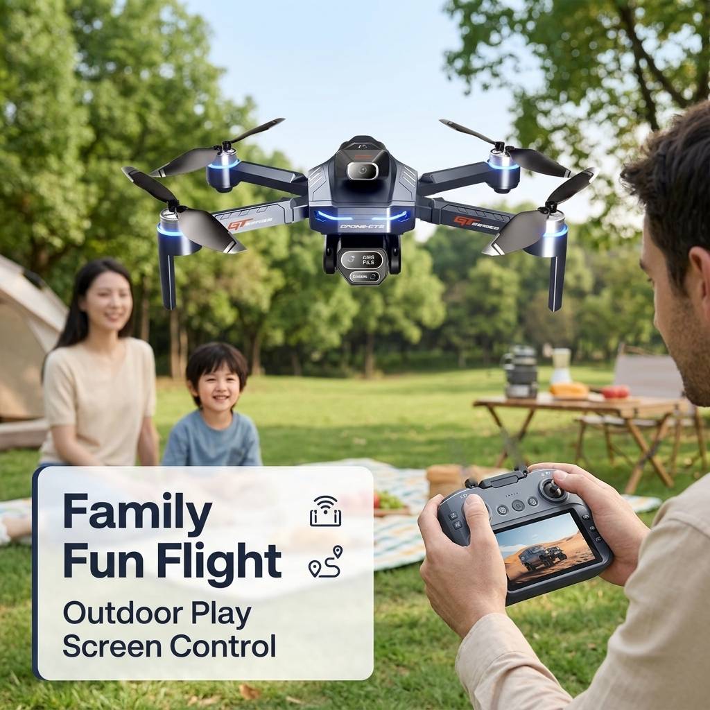 ANATEL認証済み 最新ドローン 4KデュアルHDカメラ搭 - Drone Camera Professional のレビューと価格