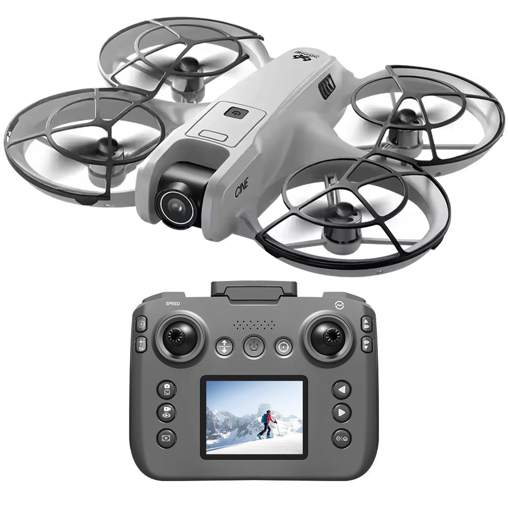 V666折りたたみ式ミニドローン4Kデュアルカメラブラシレス - Drone Camera 4K のレビューと価格